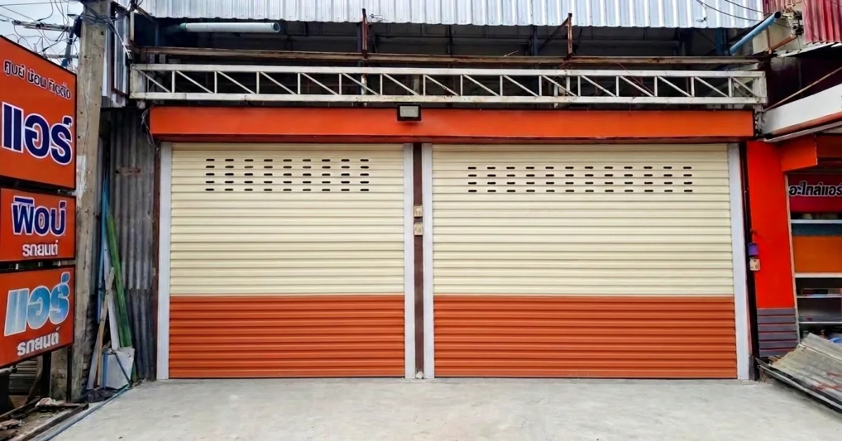 ประตูม้วนสำหรับร้านค้าและอาคารพาณิชย์