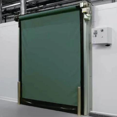 ประตูม้วนผ้าใบ PVC อัตโนมัติ (High Speed Door)