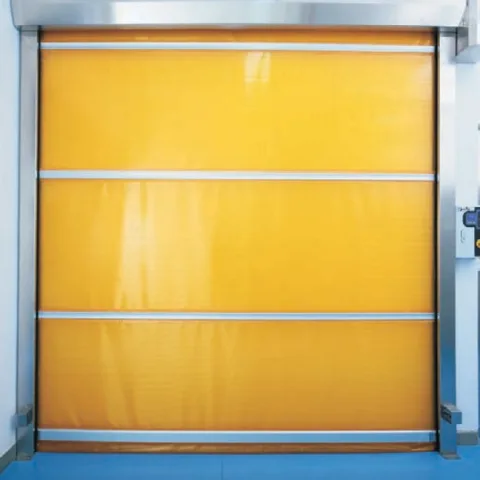 ประตูม้วนผ้าใบ PVC อัตโนมัติ (High Speed Door)