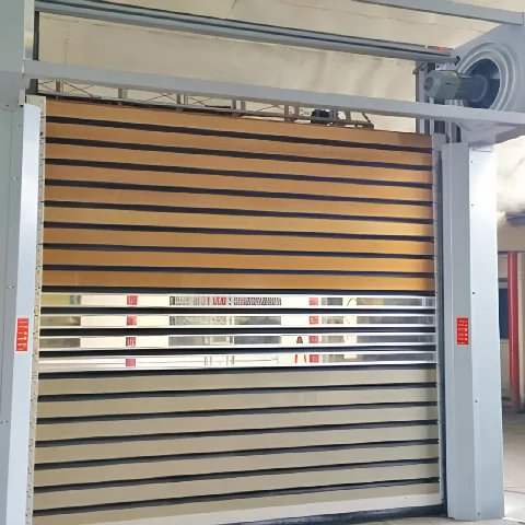 ประตูม้วนโลหะความเร็วสูง ( Super speed/ Aluminum Alloy Fast Door )
