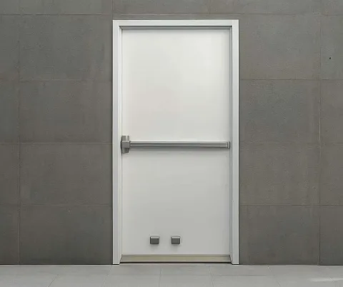 ประตูเหล็กทนไฟ (Fire-Rated Steel Door)